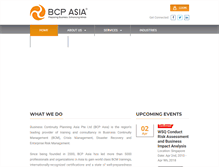 Tablet Screenshot of bcpasia.com